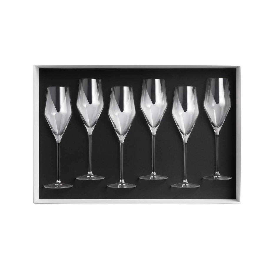 Glassware * | Hot Sell Allure Gift Box Of 6 Champagne Glass 26,1 Cl