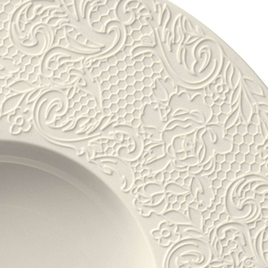 Tableware * | Special Collection L Couture Ivoire Large Bowl Gourmet Plate 30 Cm