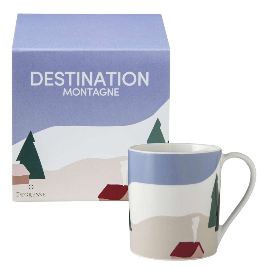 Tea & Coffee * | Good Quality Destination Montagne Mug 30 Cl