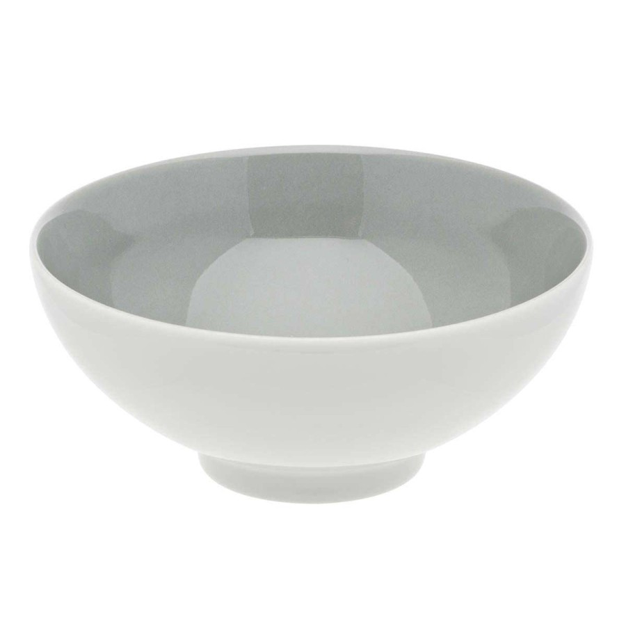 Tableware * | Typical Style Modulo Color Gris Perle Bowl 16 Cm