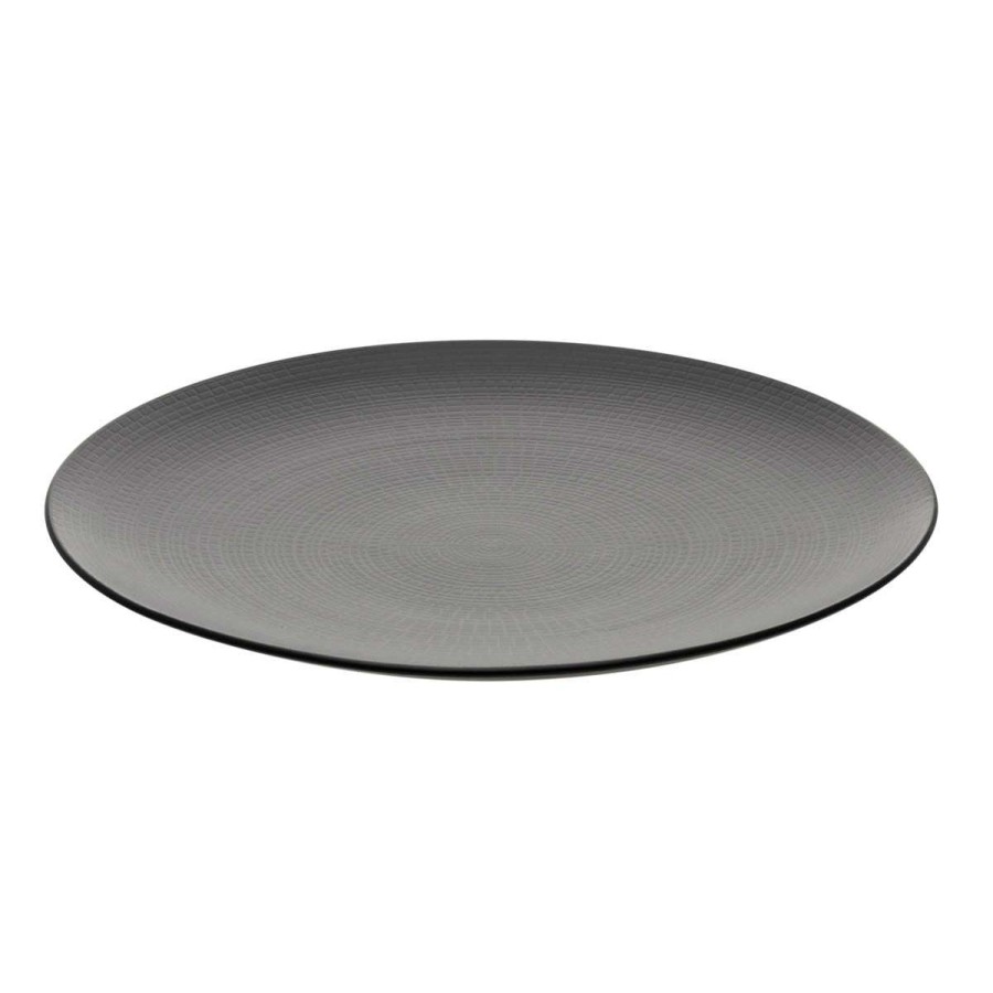 Tableware * | Shop Modulo Nature Pierre De Lave Presentation Plate 31,5 Cm