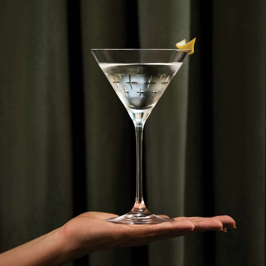 Glassware * | Online Store Newport Twist Martini Glass 21 Cl