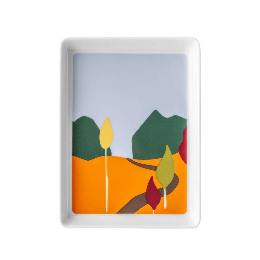 Decoration * | Typical Style Destination Foret Mini Dish 16 X 12 Cm