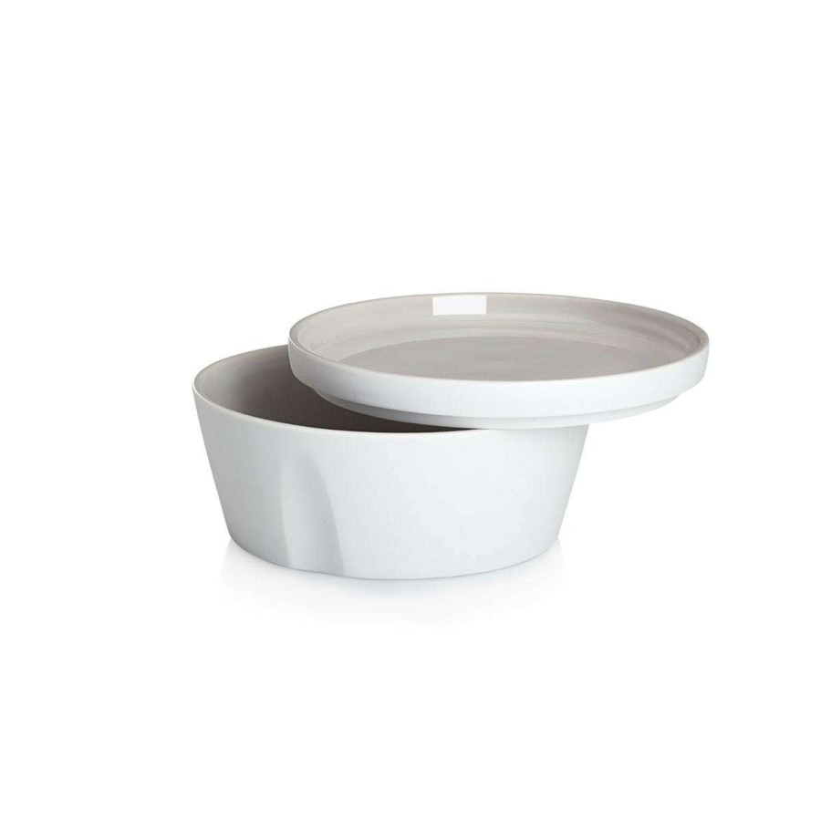 Tableware * | New Arrivals La Vaisselle De L'Econome Rutabaga Set Of Straight Bowl And Plate 14 Cm